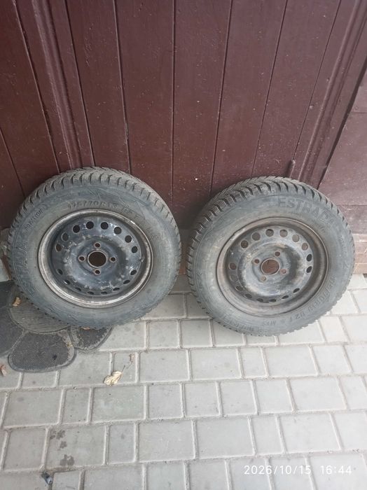 Колеса R13 зимові 2шт. на дисках сенс/Ланос et49 4x100