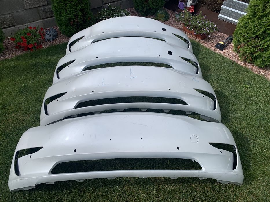 Tesla m3 model 3 Бампер передний оригигал