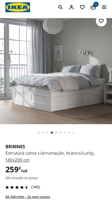 Cama de casal com arrumaçã, inclui estrado e cabeceira