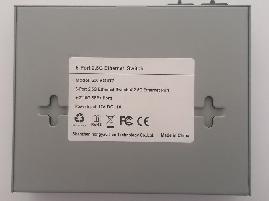 Switch de internet 2,5G