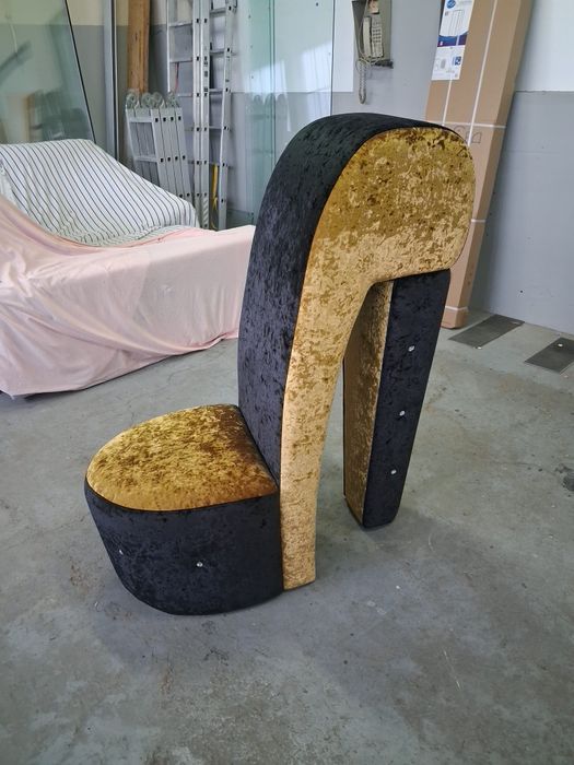 Cadeira forma de sapato