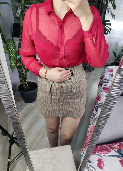 Koszula transparentna