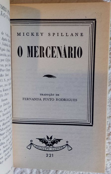 O mercenário, Mickey Spillane