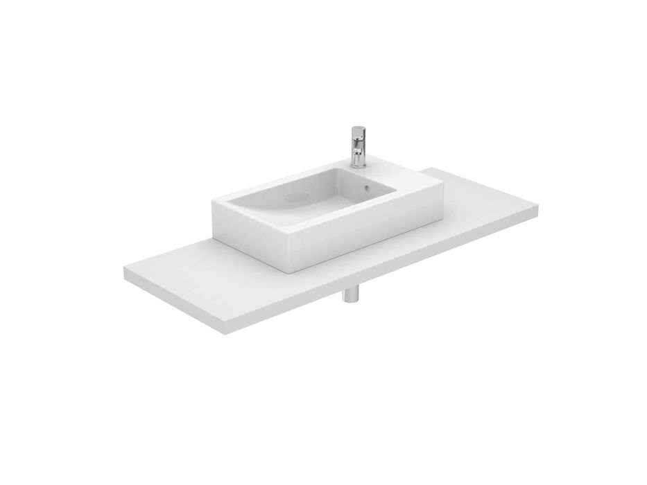 Lavatório Cubic da Sanitana - 80x30cm - novo