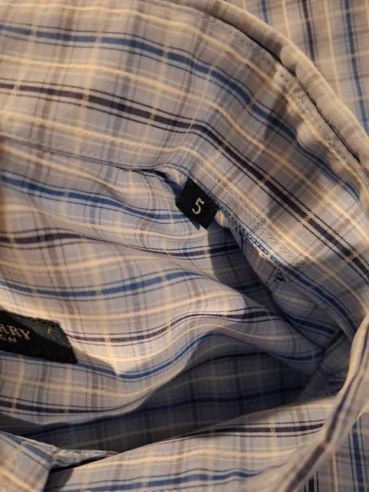Camisa como nova aos quadrados Burberry 5 / XL - SALDO