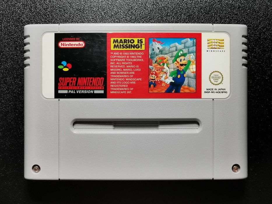 Super Nintendo Mario is Missing!