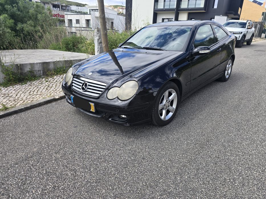Mercedes classe c coupe 169000km reais iuc antigo sportcoupe