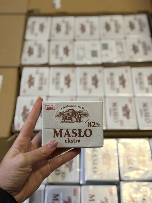 Масло польське , Mleczna Dolina , Mlekovita , ekstra