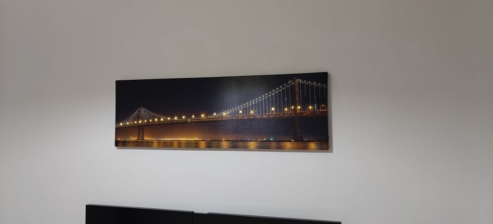 Quadro Decorativo com Luz 45*140cm