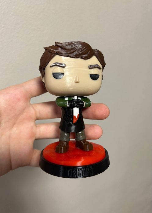 Фігурка Декстер Морган в стилі фанко поп 3д друк