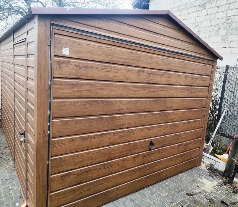 Garaż  Grafit Mat 5x5 plus Dodatkowe Drzwi PROMOCJA