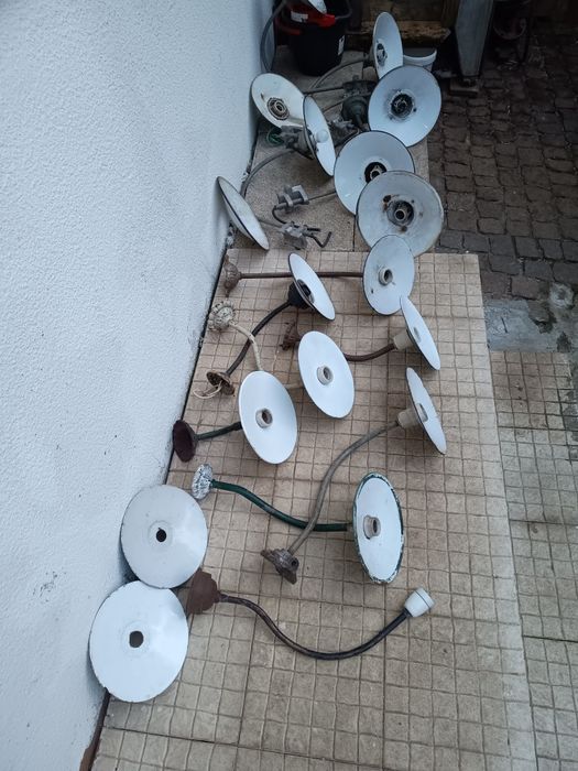 Candeeiros exterior antigos