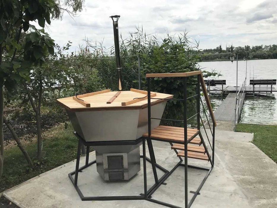 ‼️РАССРОЧКА‼️ Чан на дровах. Банный чан джакузи. Закарпатский чан