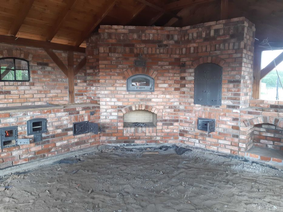 Grill murowany/Wędzarnia/ Piec do pizzy