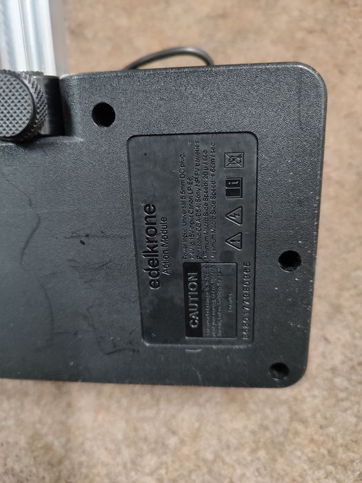 Silder Edelkrone Long z GŁOWICĄ target module + action module