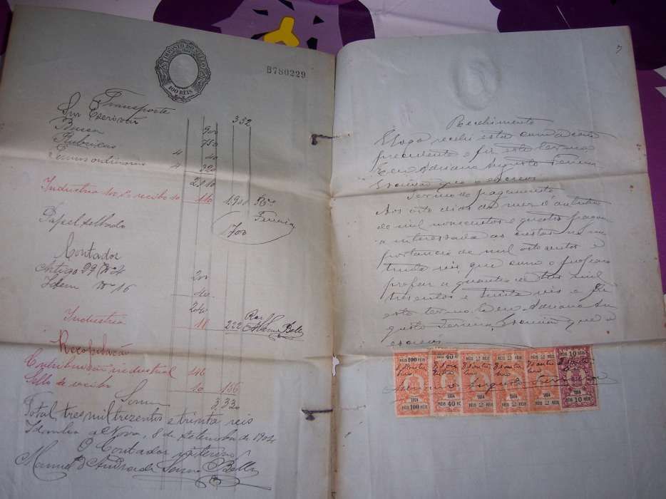 Manuscrito Original de Decisão de Tribunal de Menores datado de 1904