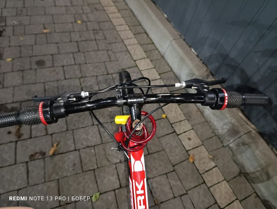 Велосипед  CROSSBIKE, 26", червоний