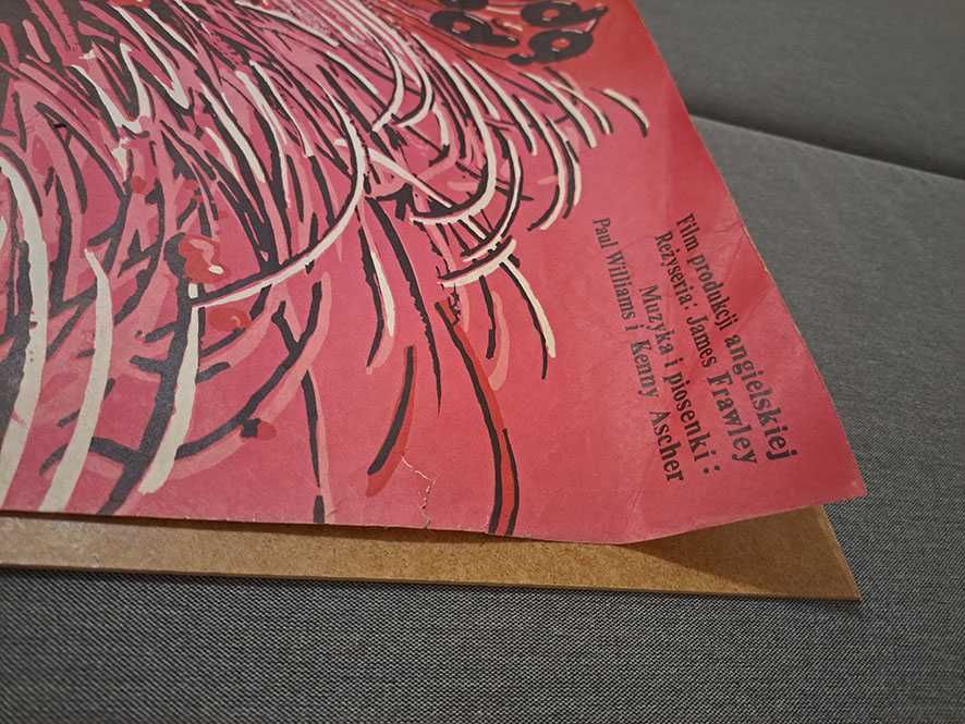 Muppety jadą do Hollywood ORYGINAŁ plakat filmowy Świerzy 1982