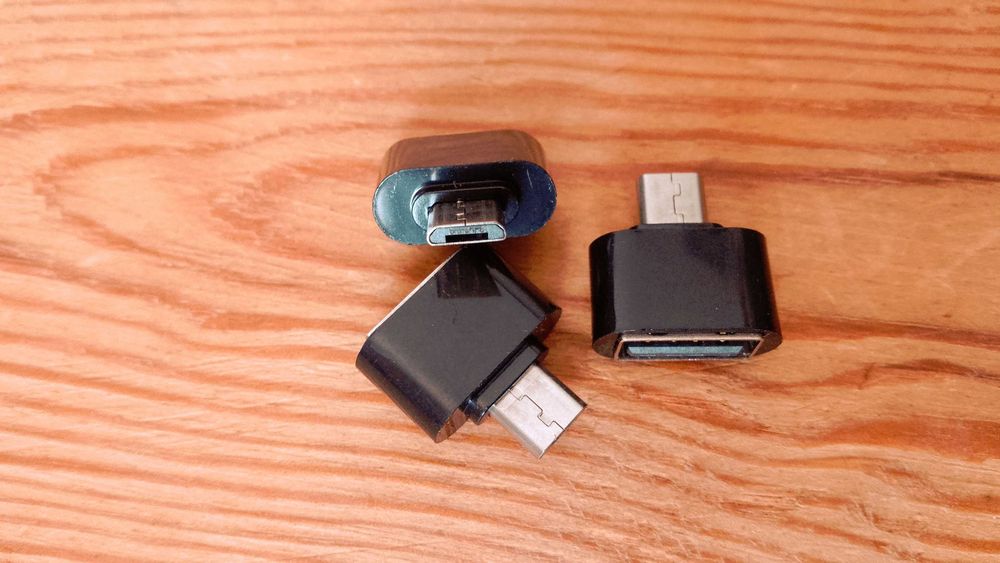 Przejściówka microUSB - USB