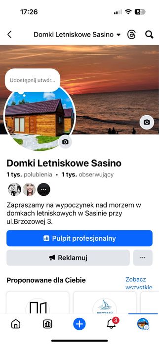Domki Letniskowe nad morzem Sasino