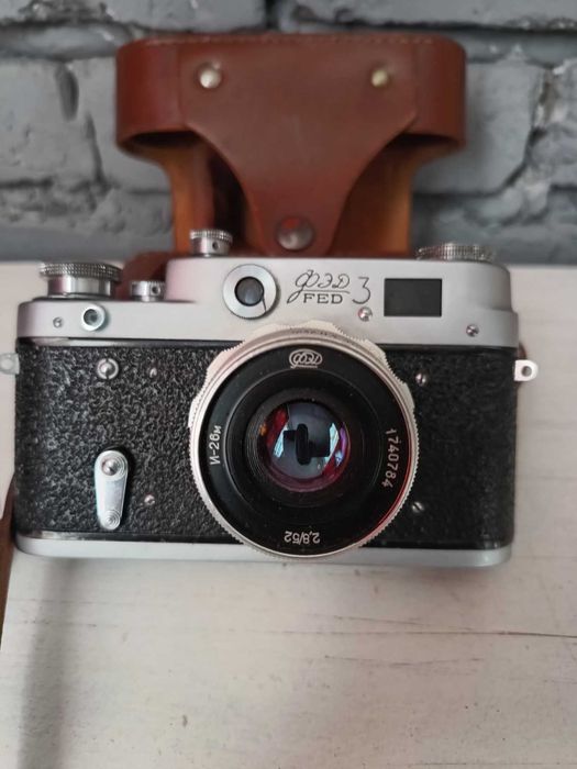 Фотоапарат ФЕД 3, плівковий. Виробництво колишнього срср