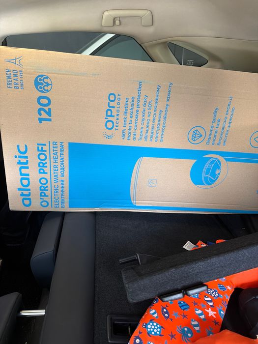 Новий водонагрівач (бойлер) Atlantic Opro Profi VM 120 D400S (1500W)