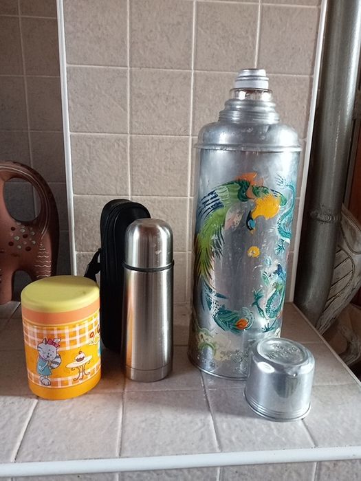 Термос раритетный китайский ссср 0,250 л, 2 л, колбы