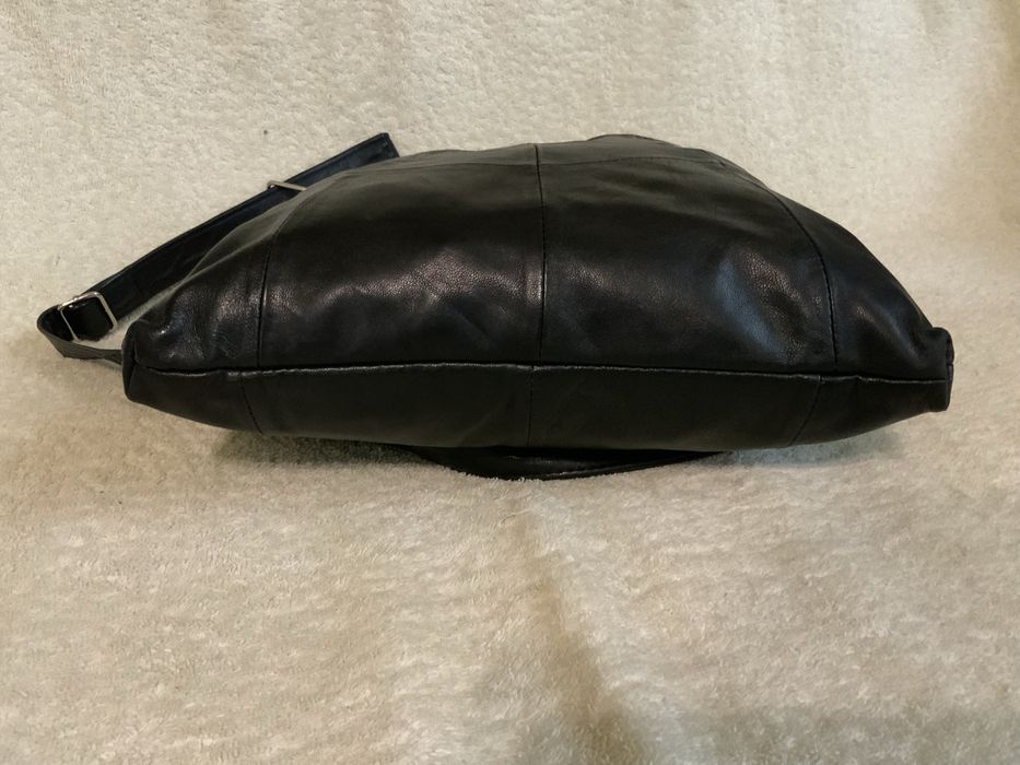 Подарок мужчине. Кожаная фирменная мужская сумка, Италия. 30/29 см