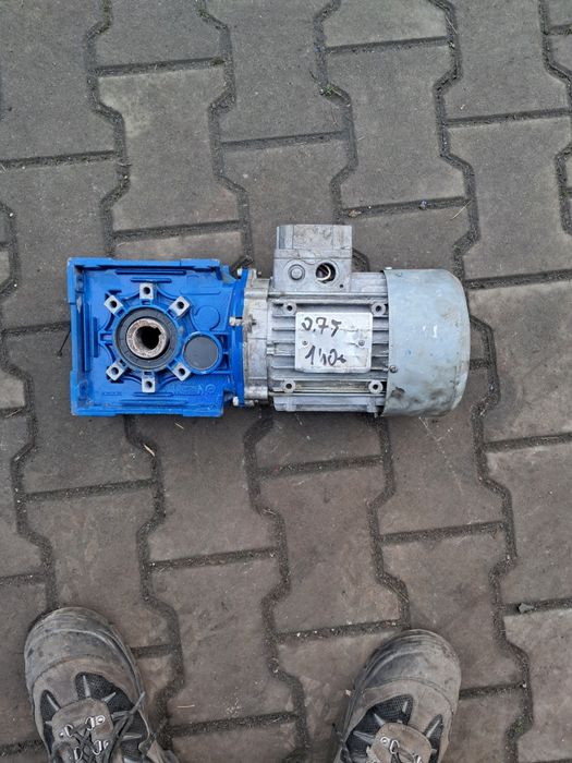 Okazja motoreduktor 0.75kw 29obr naped mieszałki do mięsa