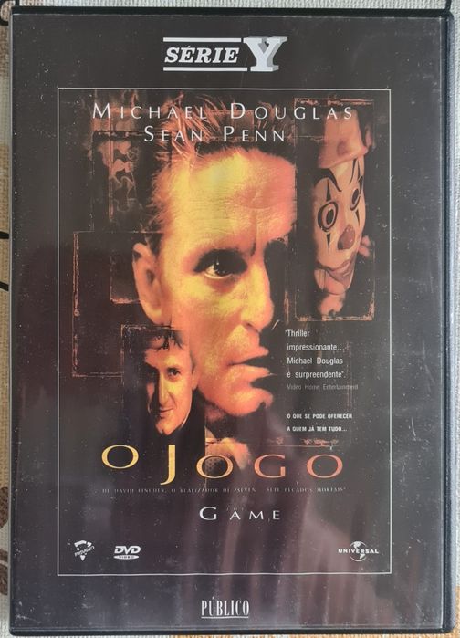 DVD  O  Jogo  M. Douglas