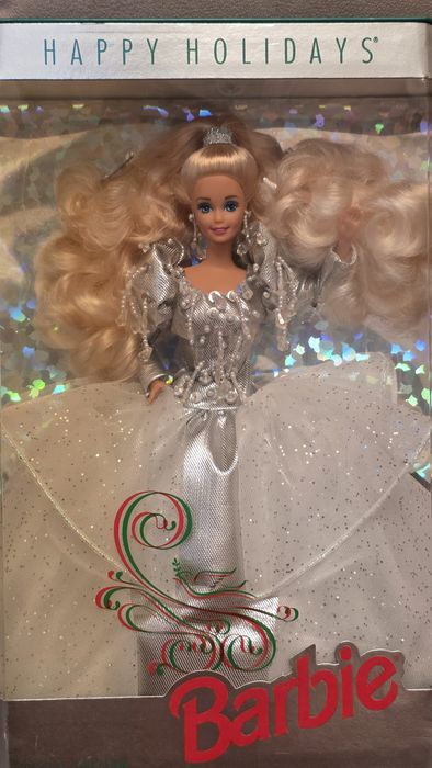 Вінтажна лялька Barbie Happy Holidays 1992