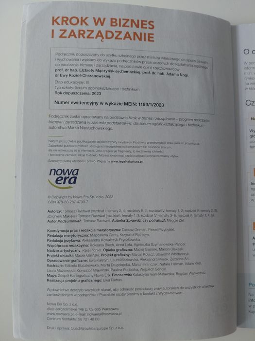 Krok w biznes i zarządzanie 1