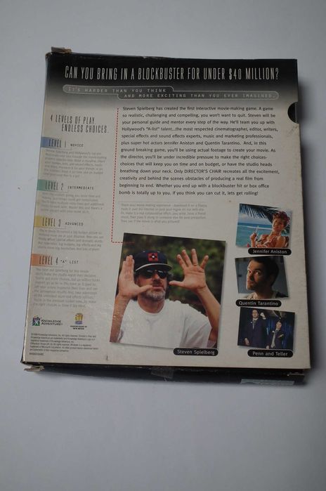 Jogo para PC Steven Spielberg's Director's Chair em caixa Envio grátis