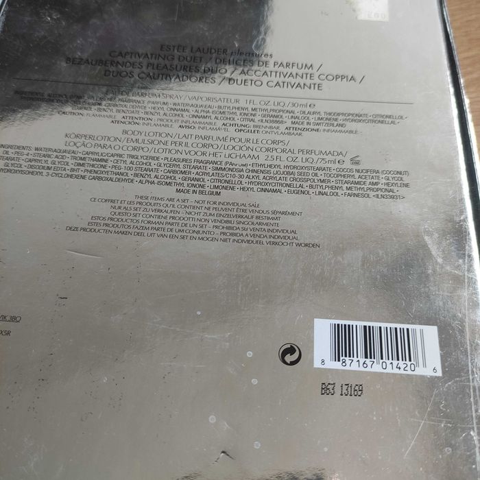 Estee lauder pleasures perfumy 30 ml balsam zestaw świąteczny