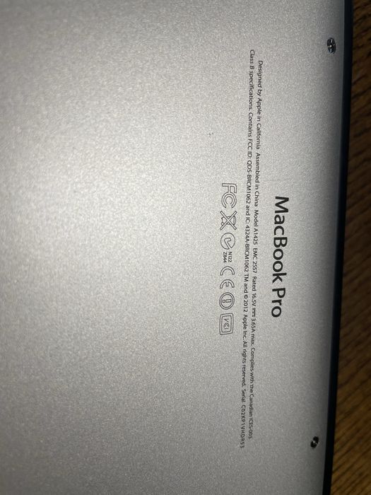 Mackbook pro optimo estado