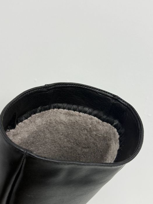 Чоботи жіночі шкіряні зимові