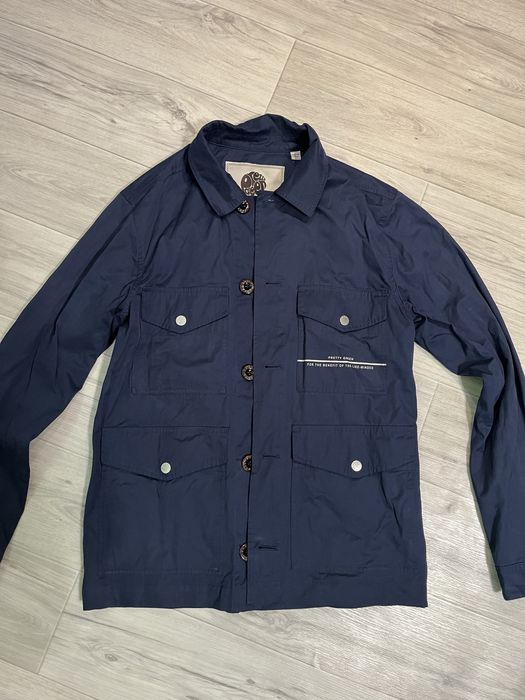 Курта ветровка pretty green от дизайнера island ston