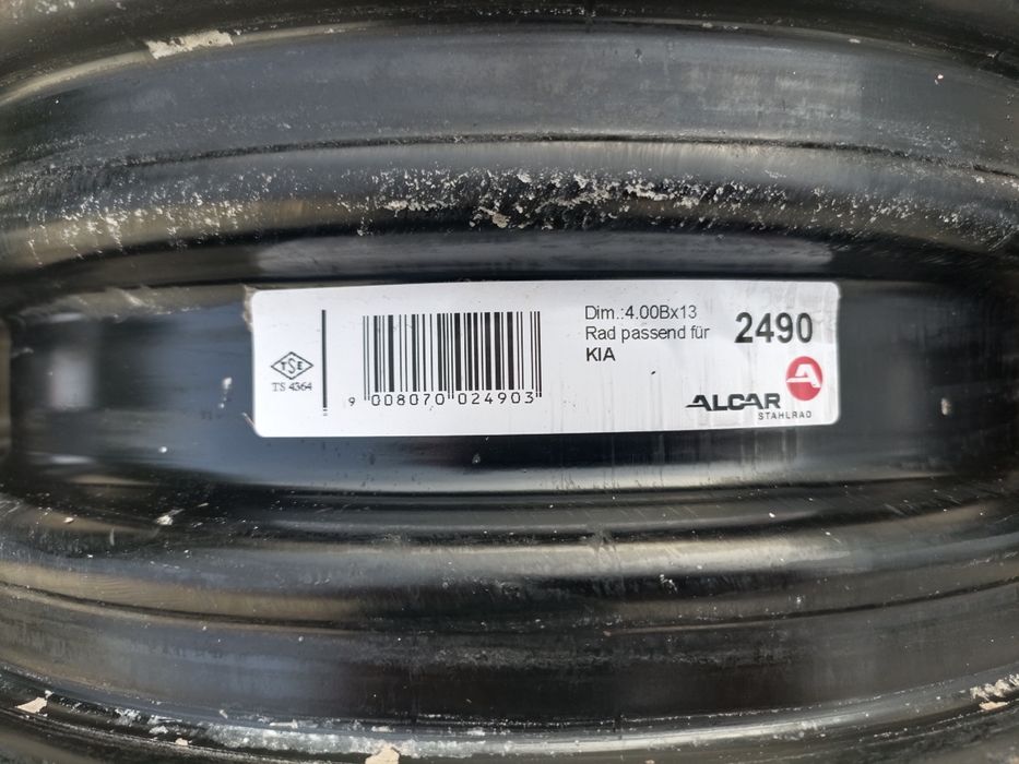 Felgi stalowe 4x100 R13 ET 46 . Augustów • OLX.pl
