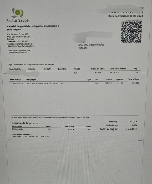 Cinto de contenção para cama