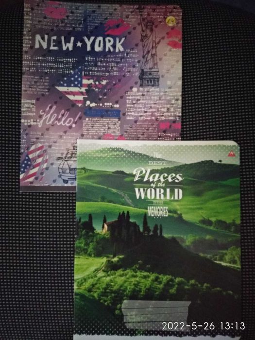 Тетради  в  клетку  и линию