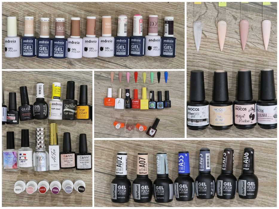Conjunto Kit Unhas de Gel