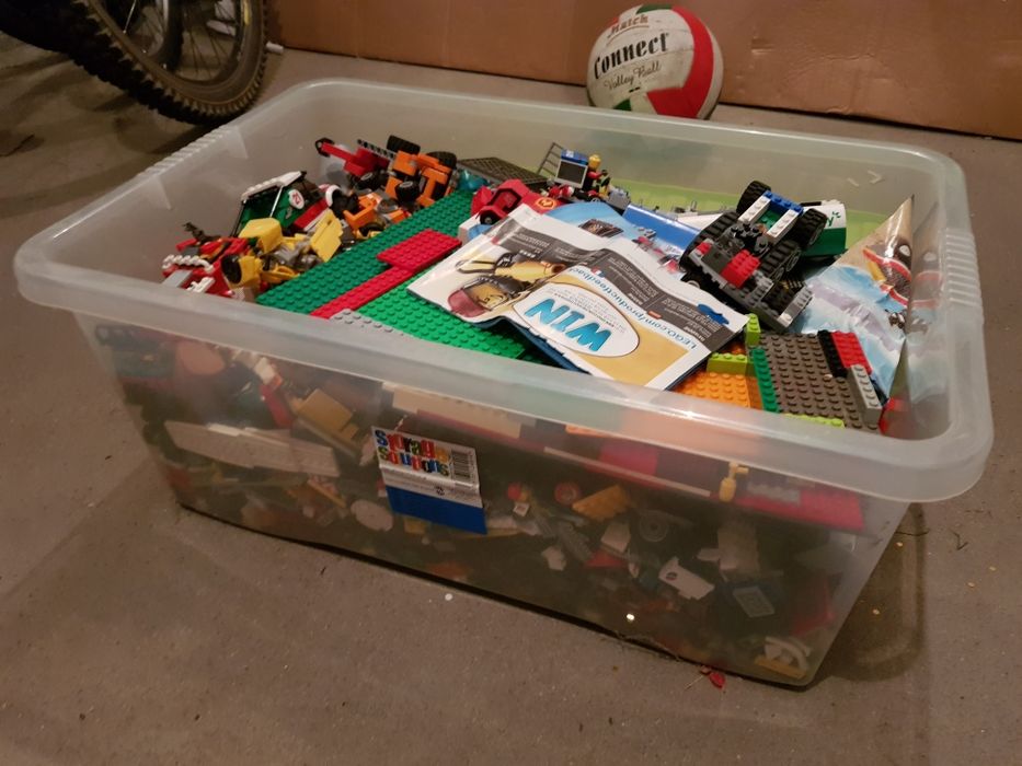 Klocki lego ponad 5 kg. Kilkadziesiąt zestawów