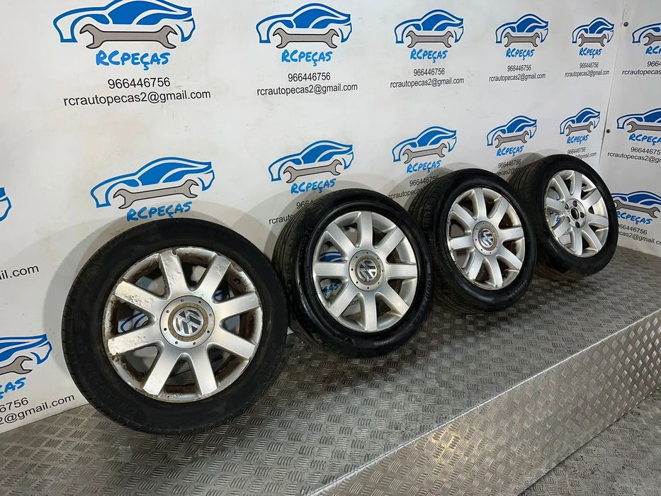 Conjunto Jantes 16 VW Volkswagen Touran 6.5J ET50 5×112 1K0601025R