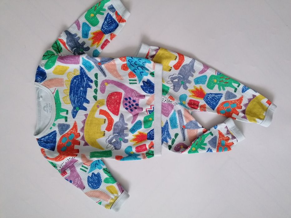 Next 74 Komplet prążkowany w dino