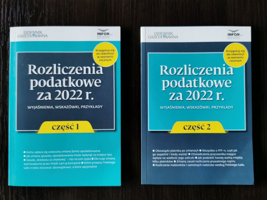 Rozliczenia podatkowe książka Infor