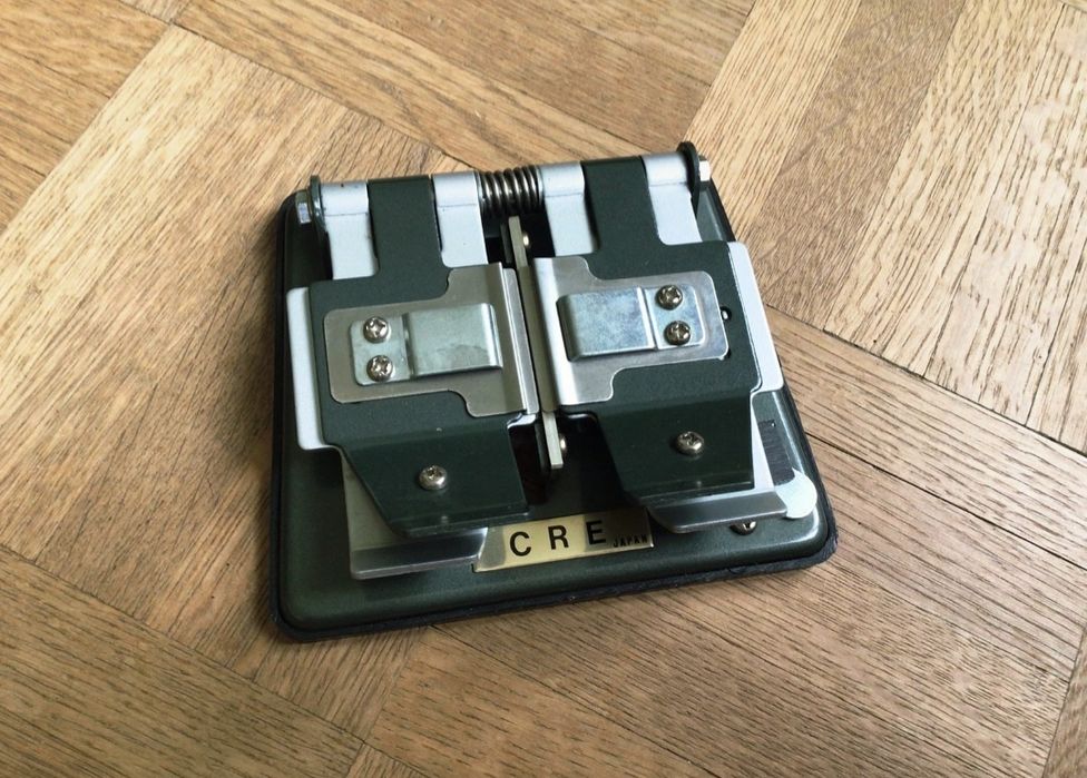 Cortador colador filmes 8mm, super 8 e 16mm