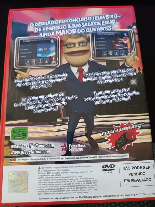 Buzz! : O GRANDE Quiz - PS2