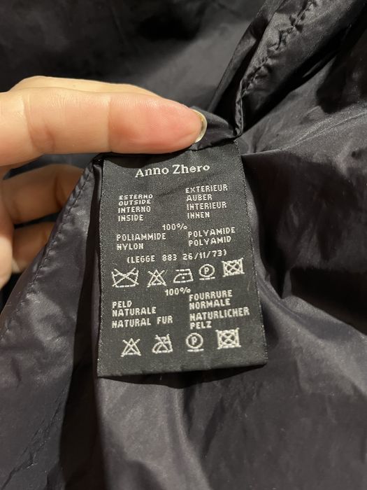 Черный пуховик размер 40