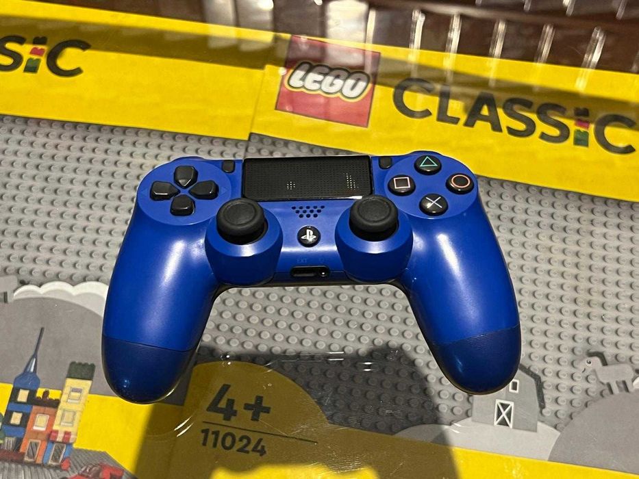 PAD PS4 Niebieski / Sony Dualshock 4 V2 / Oryginalny / Bezprzewodowy /