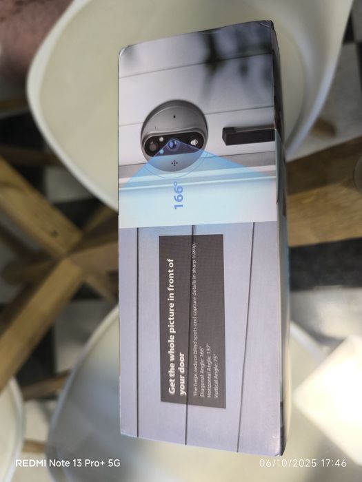 Video porteiro de porta de rua com monitor